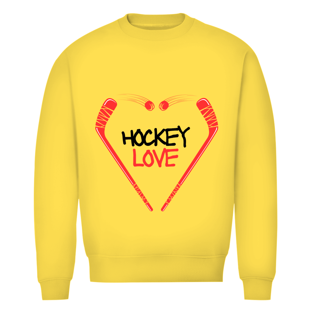 Unisex Sweatshirt HOCKEYLOVE STICKHEART