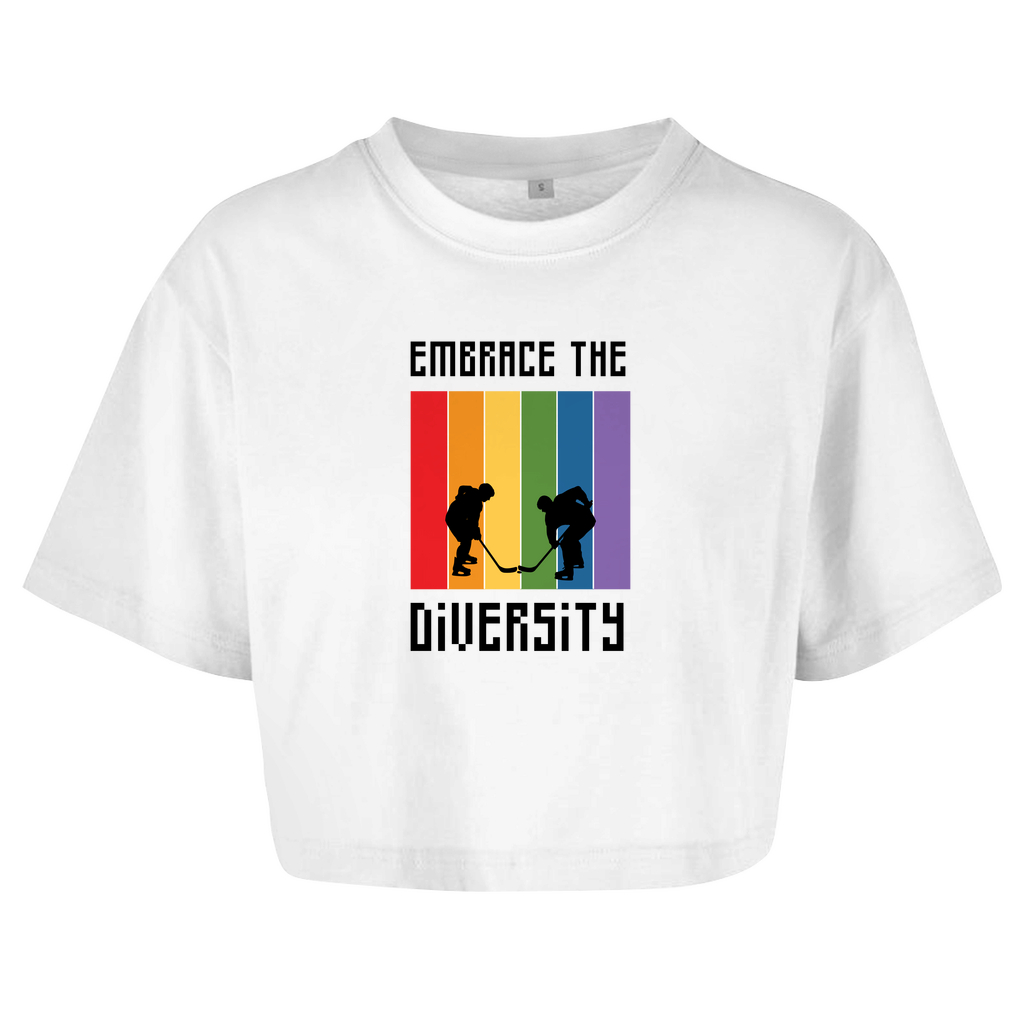 Ladies Crop Top EMBRACE THE DIVERSITY