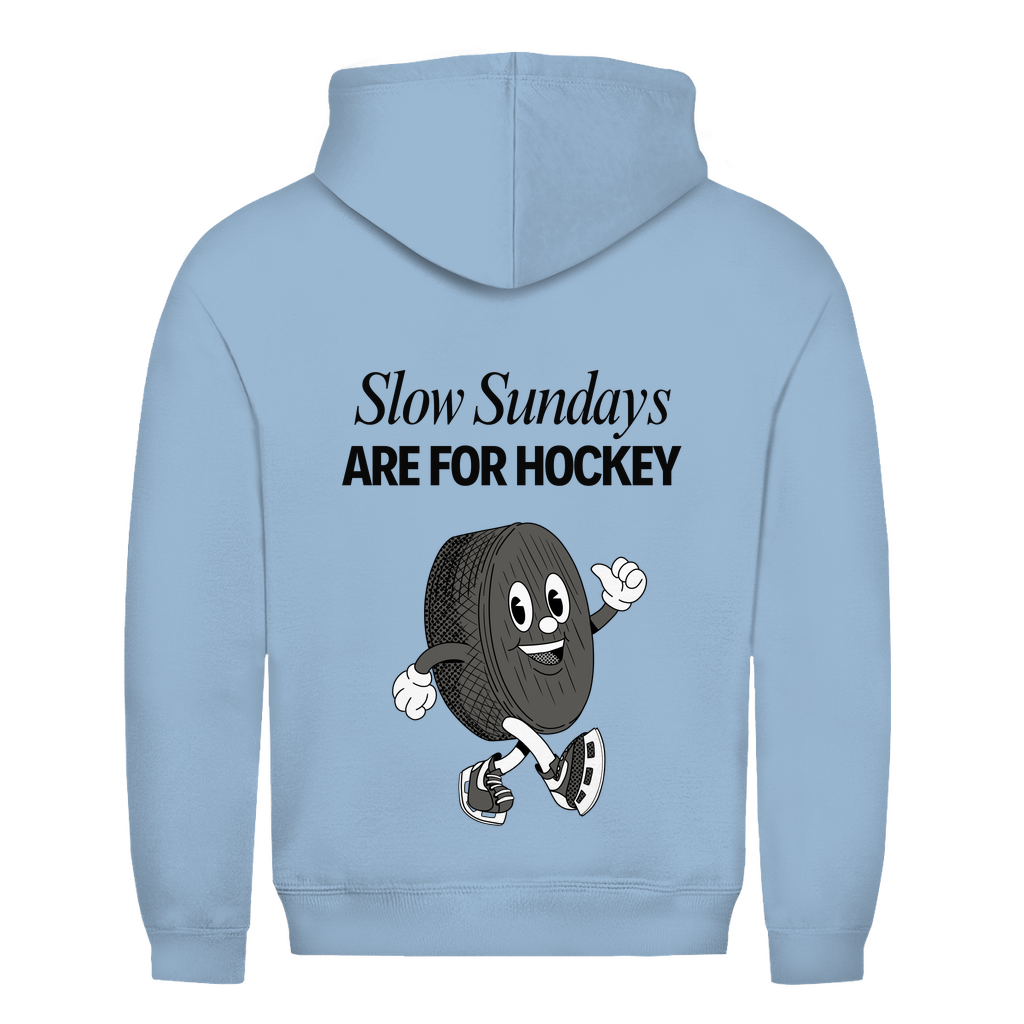 Unisex Hoodie SLOW SUNDAYS (back)