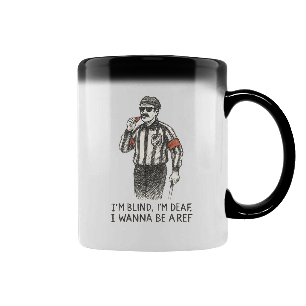 Zaubertasse WANNA BE A REF