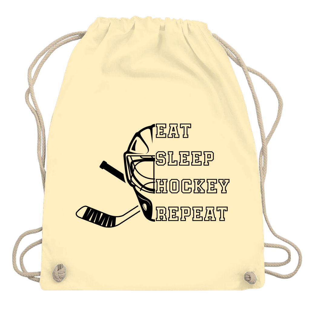 Turnbeutel EAT, SLEEP GOALIE