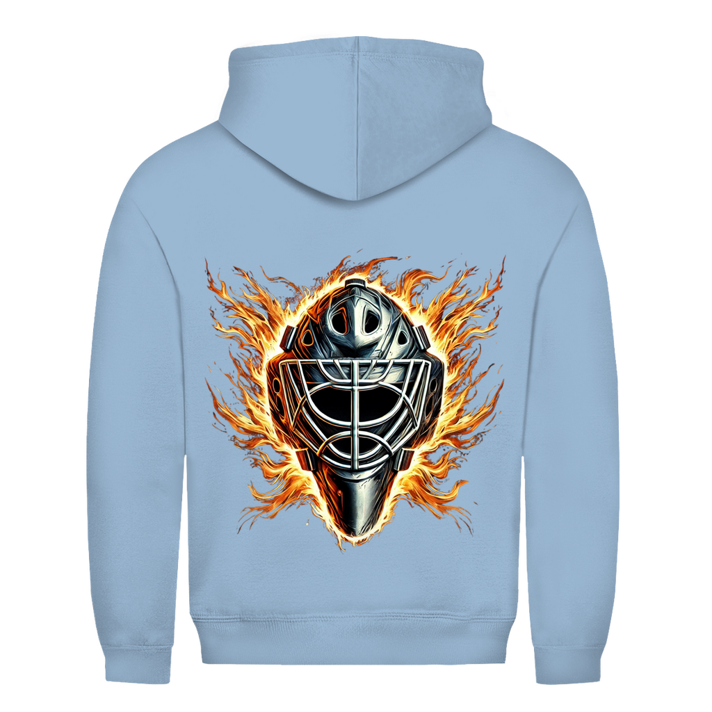 Unisex Hoodie BURNING MASK (front&back)