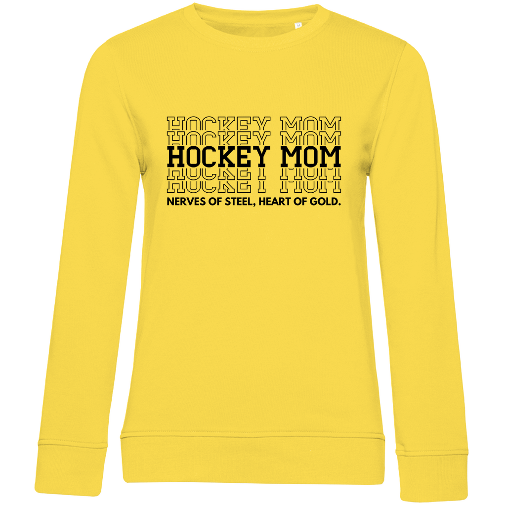 Ladies Sweatshirt HOCKEYMOM NERVES & HEART