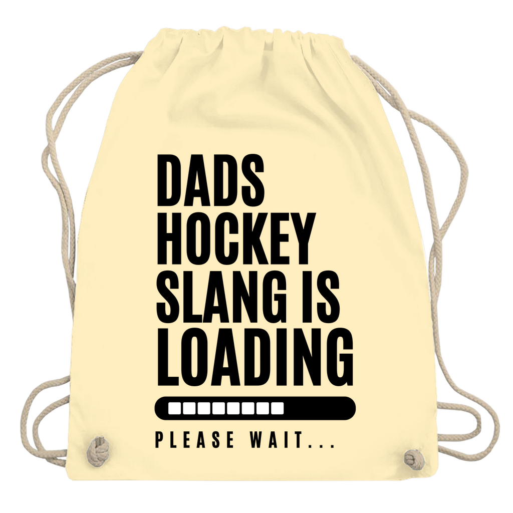 Turnbeutel HOCKEYDADS SLOGAN
