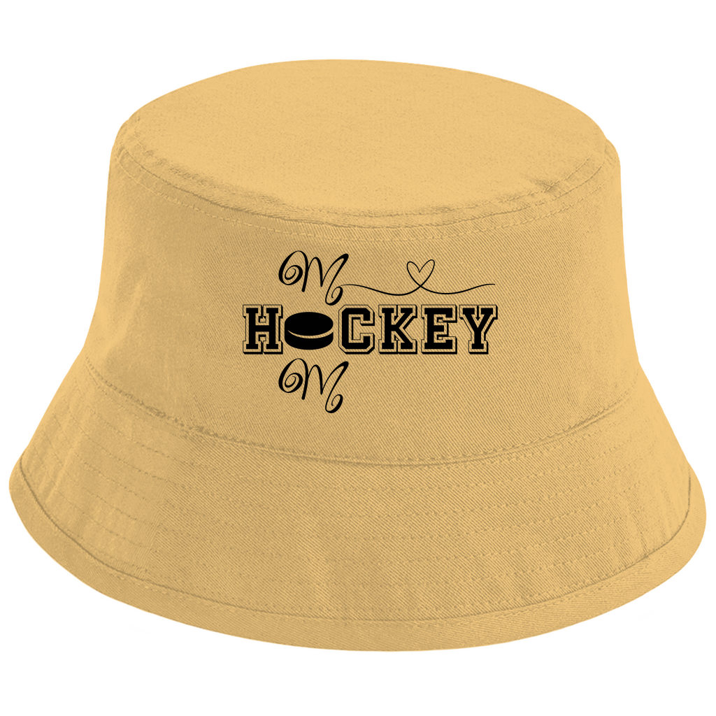 Bucket Hat HOCKEY MOM HEART