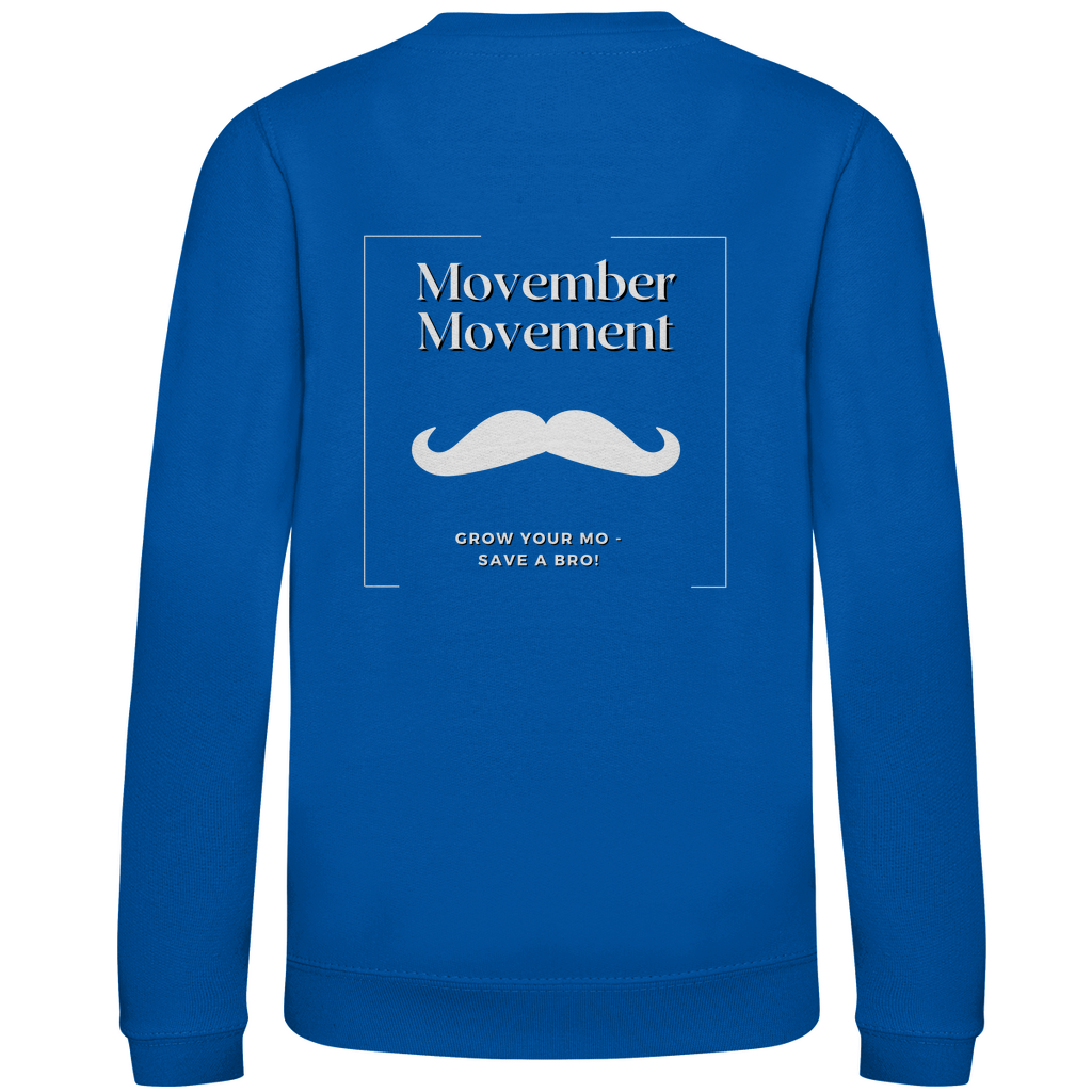 Kids Sweatshirt MOVEMBER MOVEMENT (back)