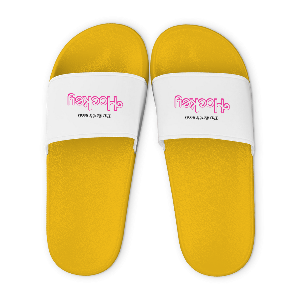 Badelatschen BARBIE NEEDS HOCKEY