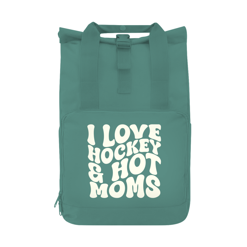 Rucksack I LOVE HOCKEY & HOT MOMS