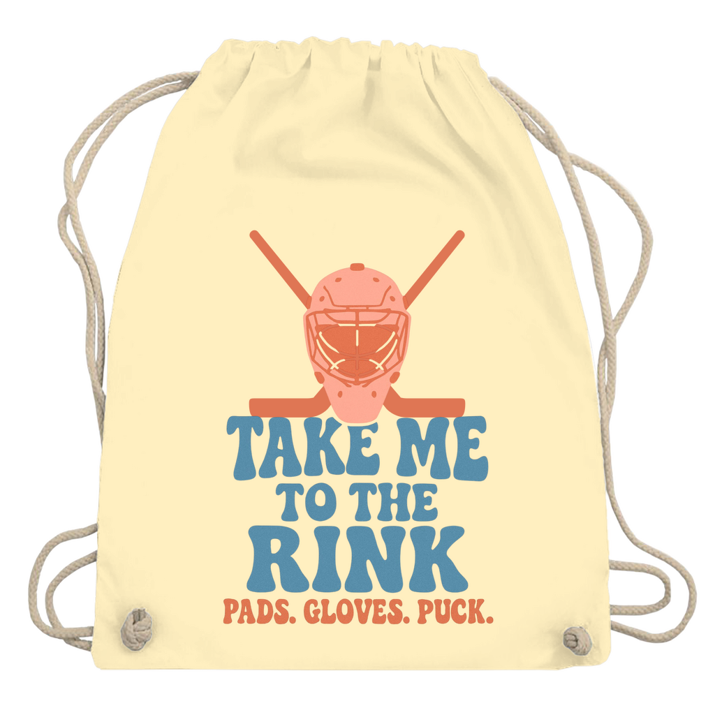 Turnbeutel TAKE ME TO THE RINK GOALIE