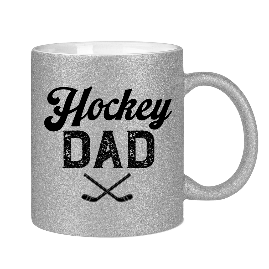 Glitzertasse HOCKEYDAD