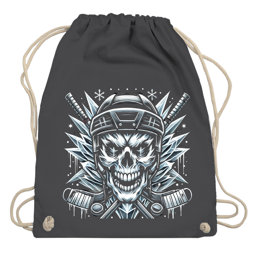 Turnbeutel HOCKEY SKULL