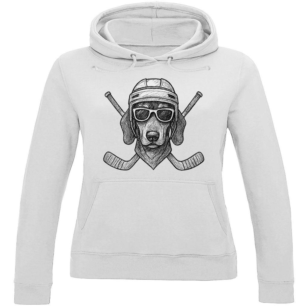 Ladies Hoodie COOL HOCKEYDOG