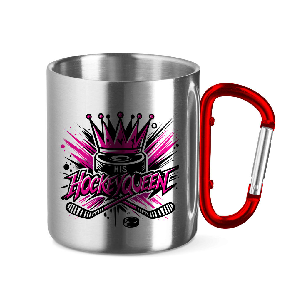 Edelstahltasse HIS HOCKEYQUEEN