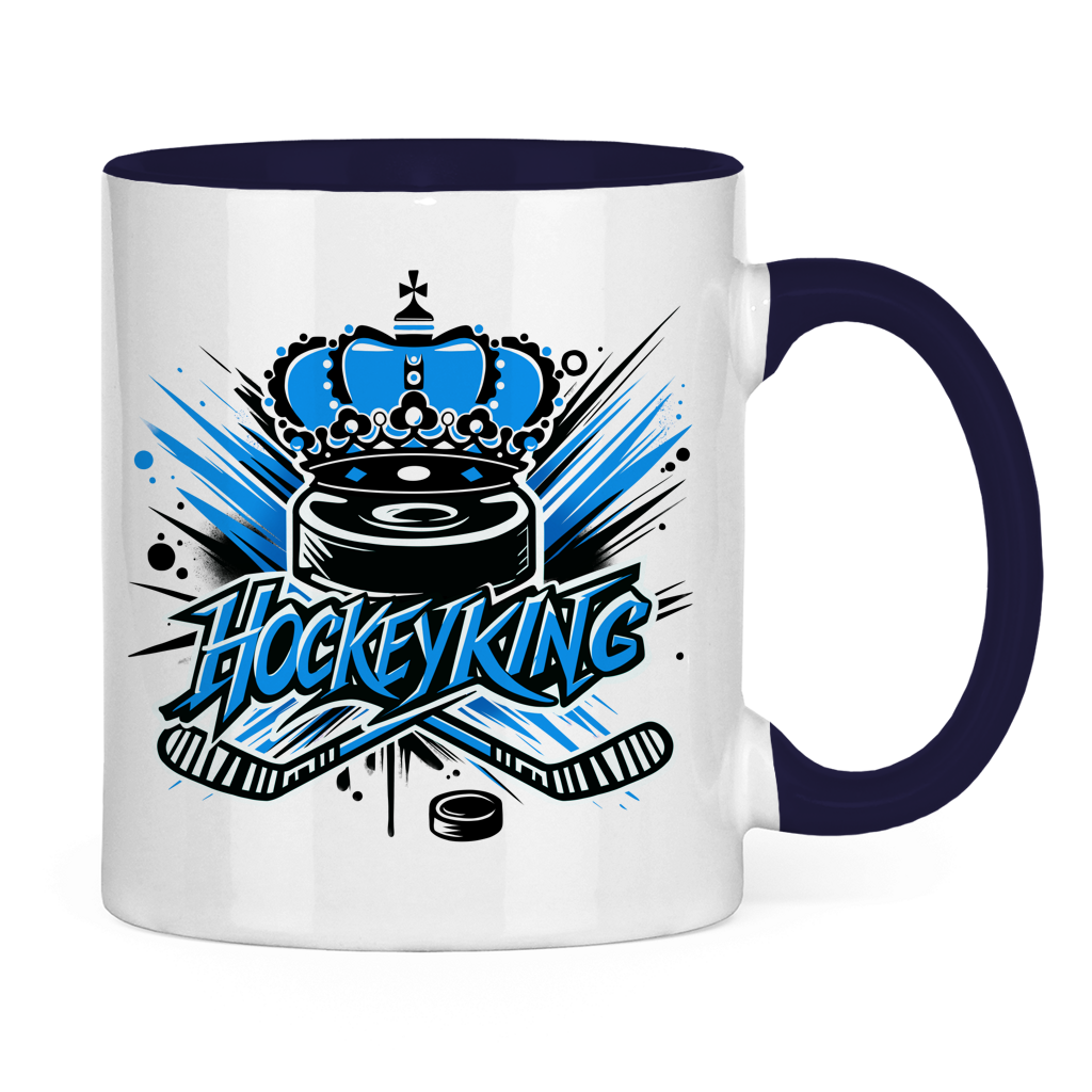 Tasse zweifarbig HOCKEYKING