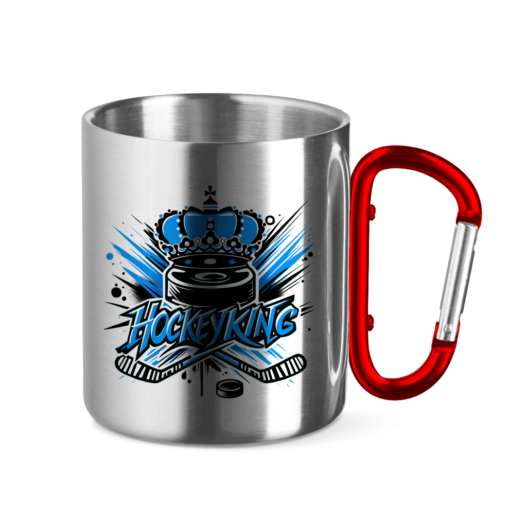 Edelstahltasse HOCKEYKING