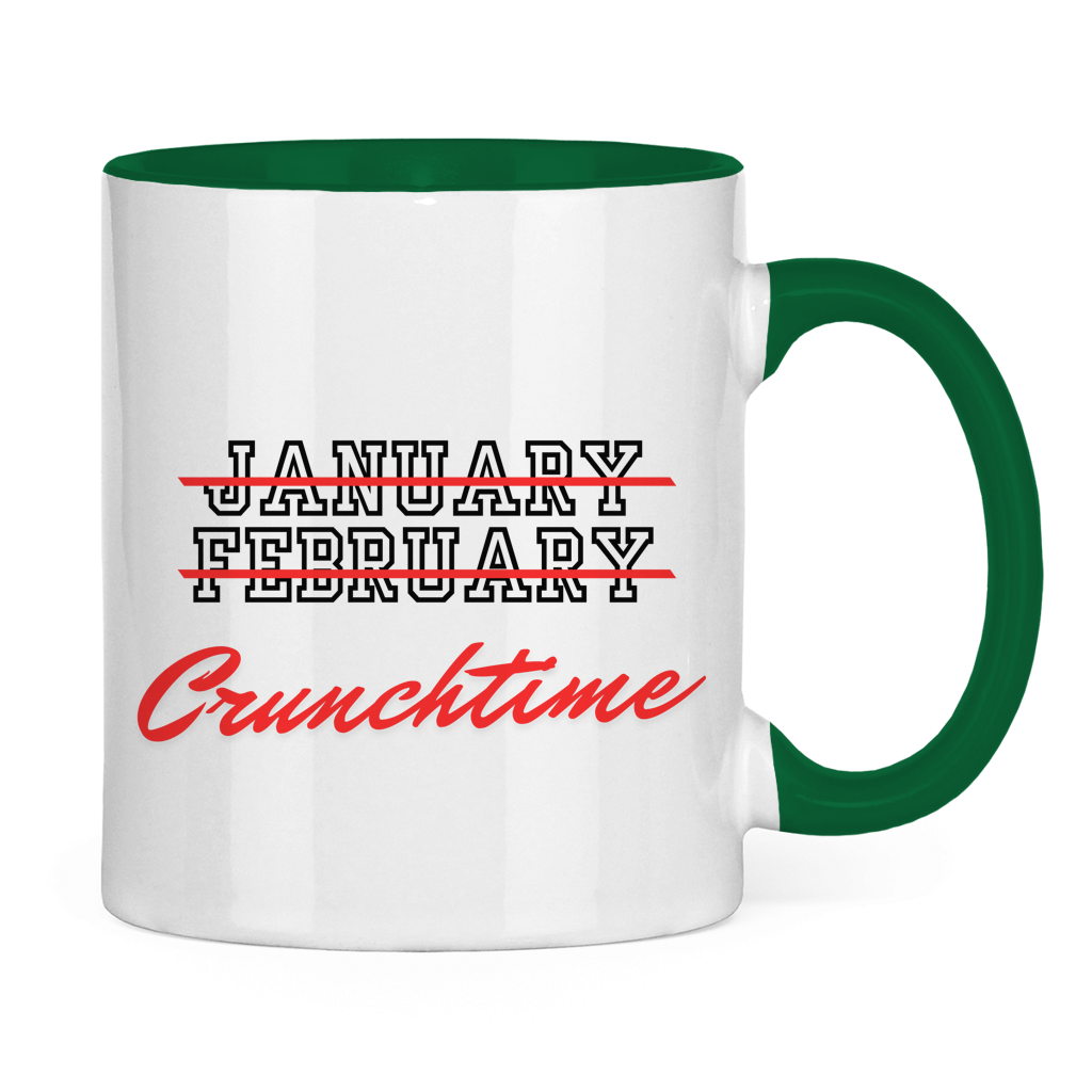 Tasse zweifarbig CRUNCHTIME