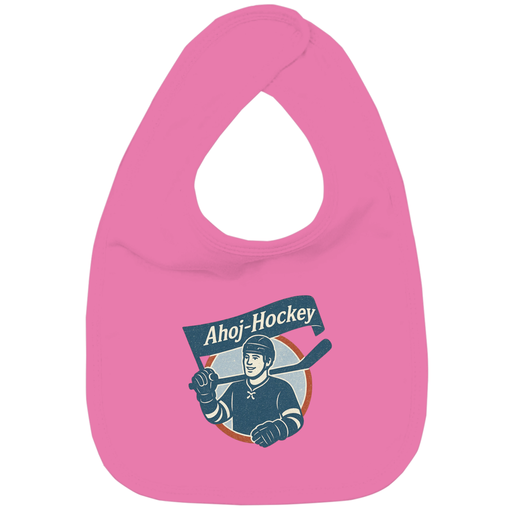 Kinder Bio Lätzchen AHOJ-HOCKEY VINTAGE