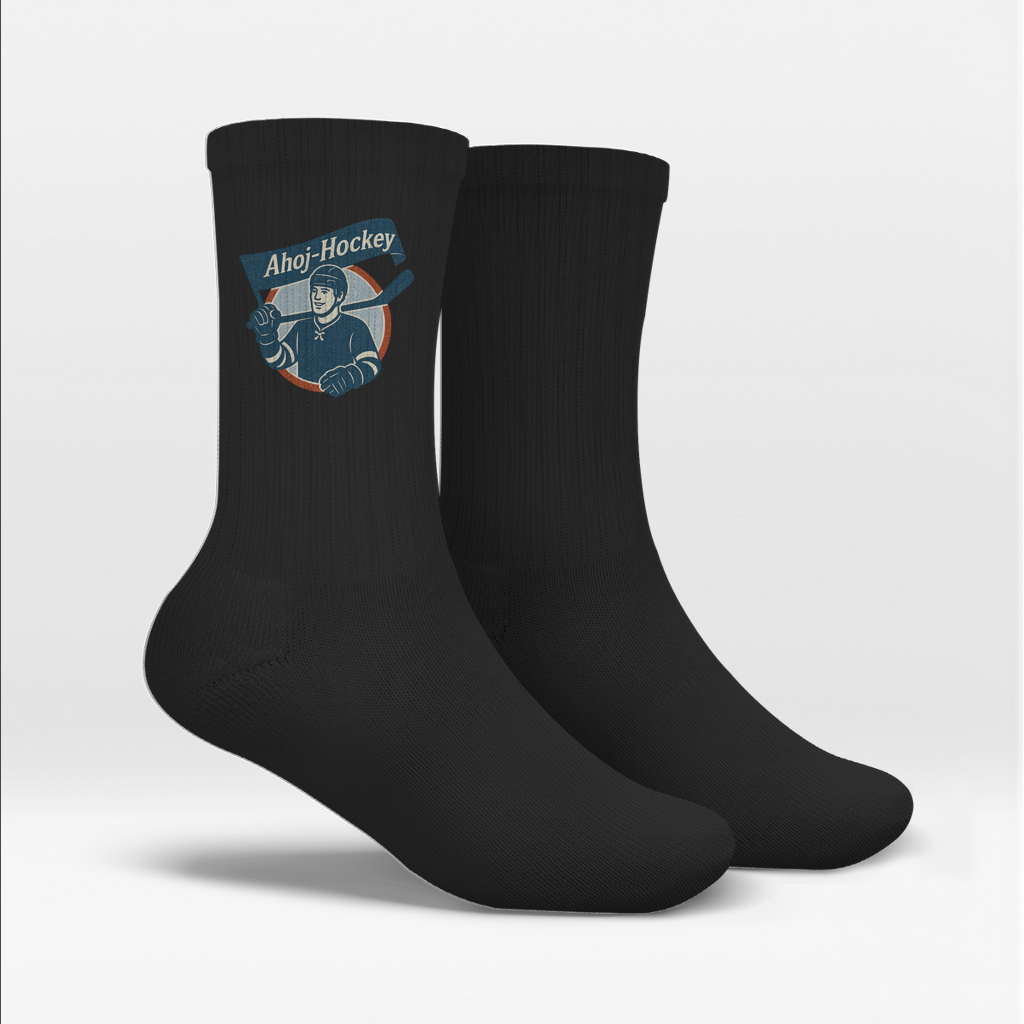 Socken AHOJ-HOCKEY VINTAGE