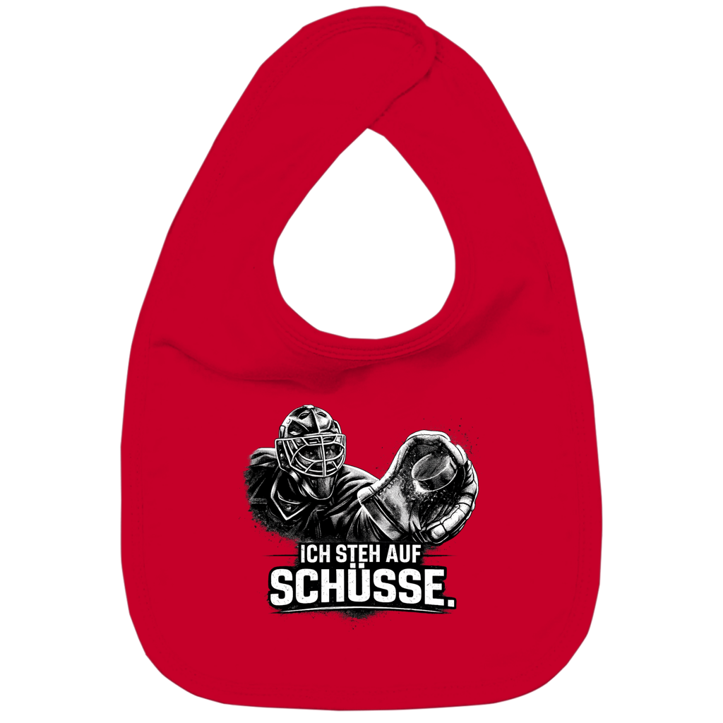 Kinder Bio Lätzchen GOALIE - STEH AUF SCHÜSSE