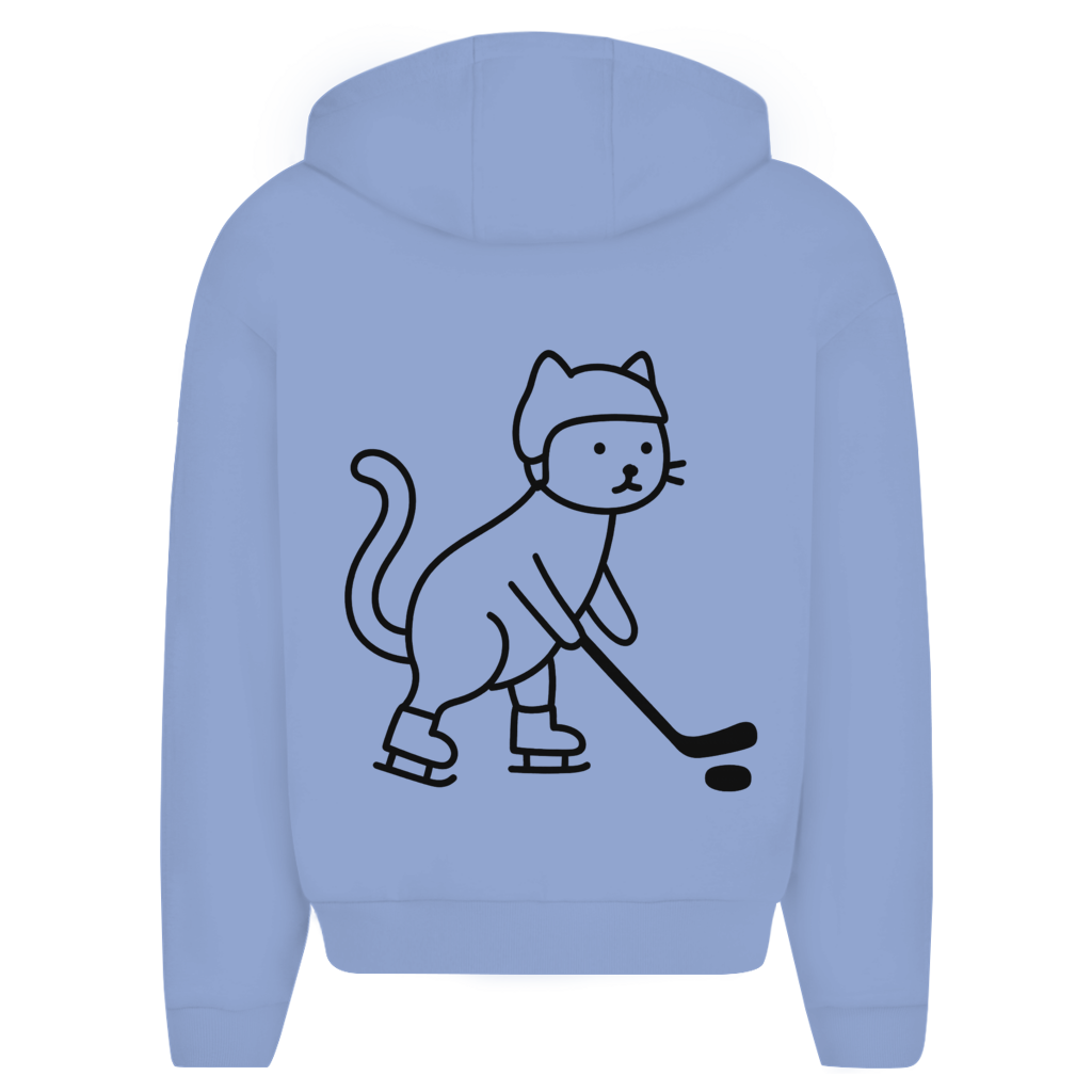 Oversize Zipper HOCKEY CAT
