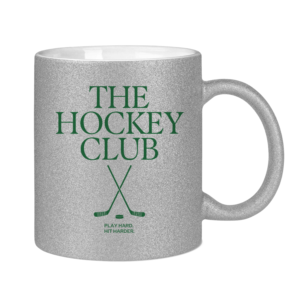 Glitzertasse THE HOCKEY CLUB