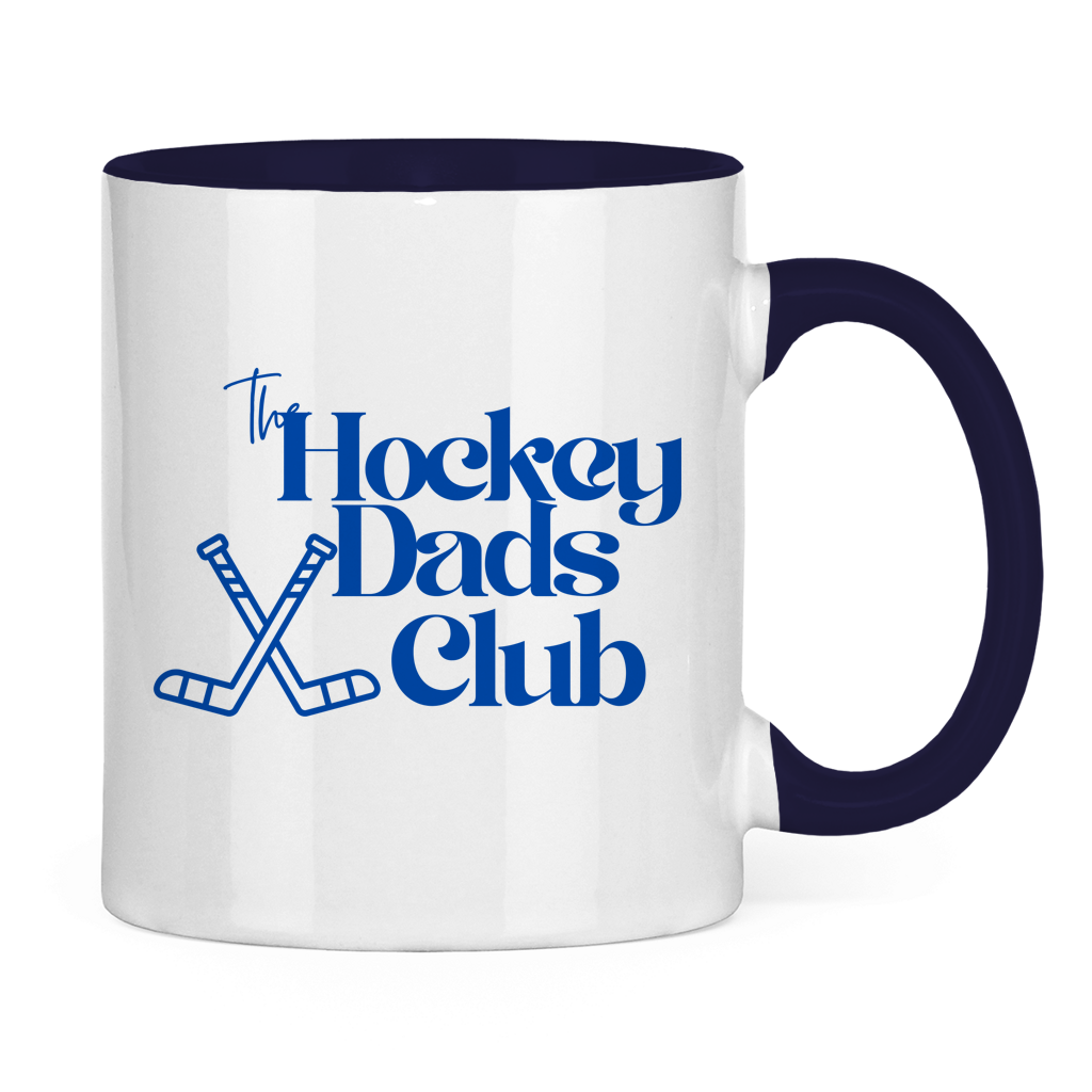 Tasse zweifarbig THE HOCKEY DADS CLUB