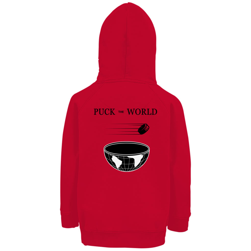 Kinder Hoodie PUCK THE WORLD