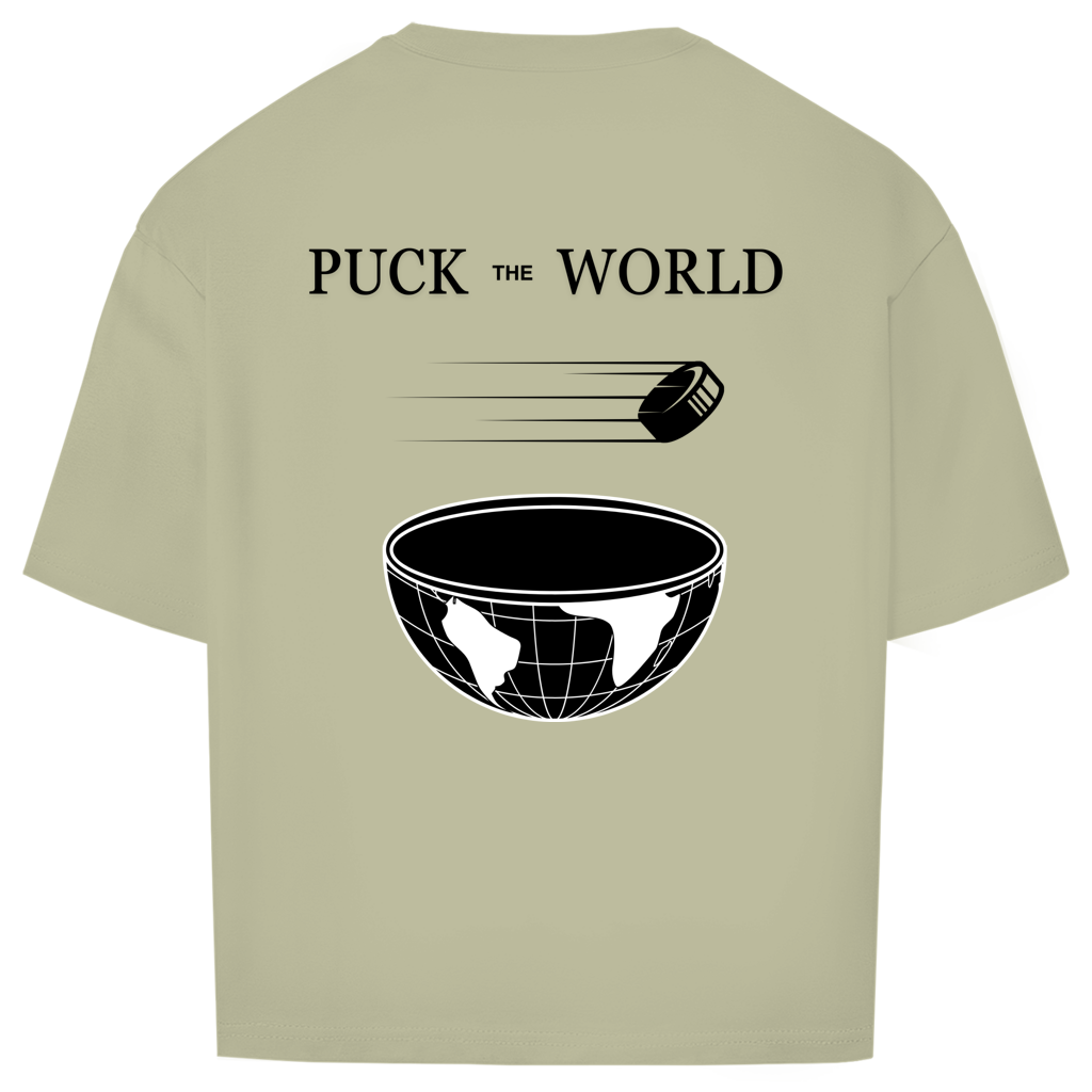 Oversize T-Shirt PUCK THE WORLD