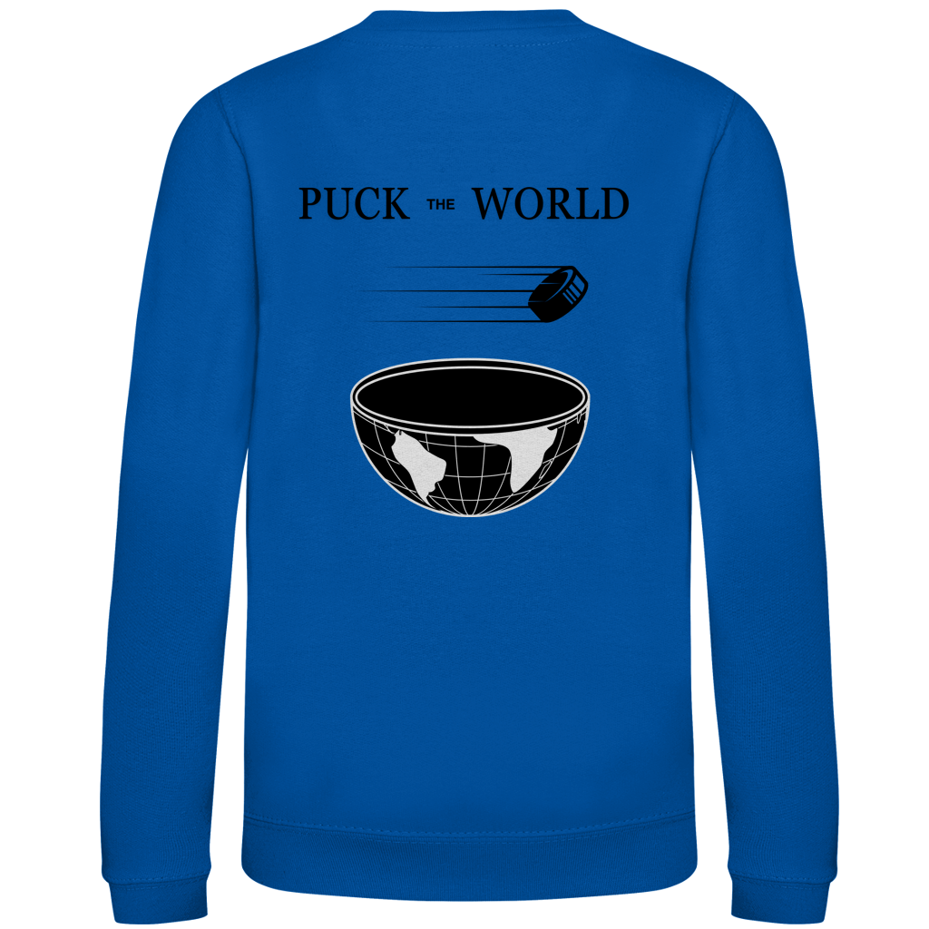 Kids Sweatshirt PUCK THE WORLD