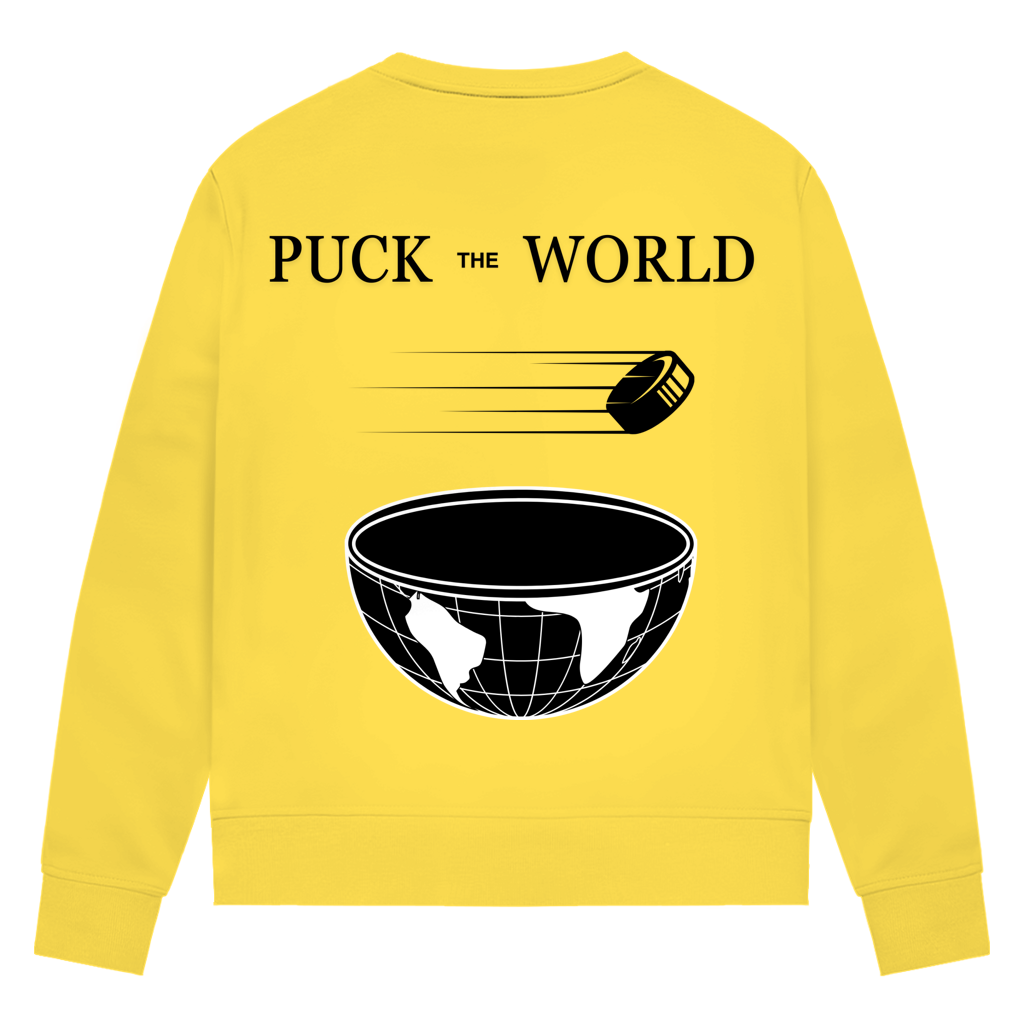 Ladies Sweatshirt PUCK THE WORLD