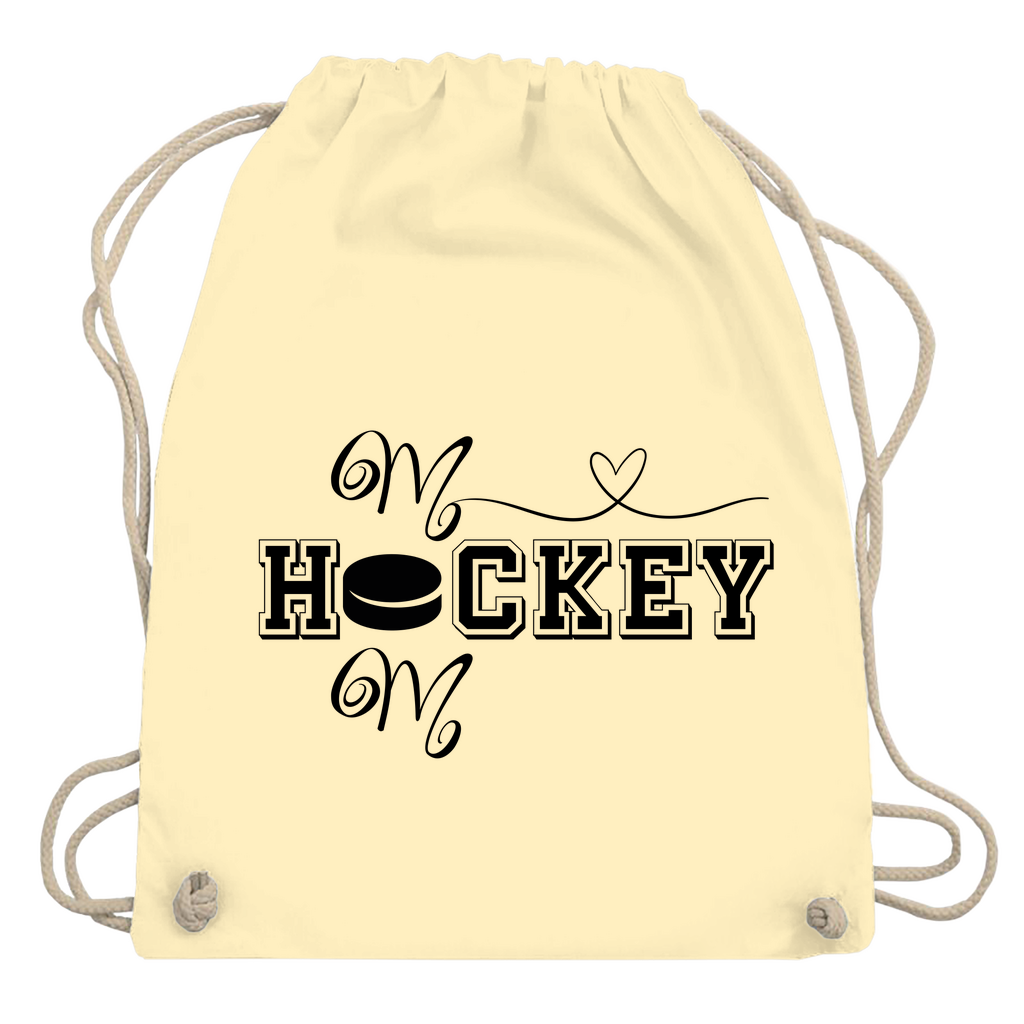 Turnbeutel HOCKEY MOM HEART