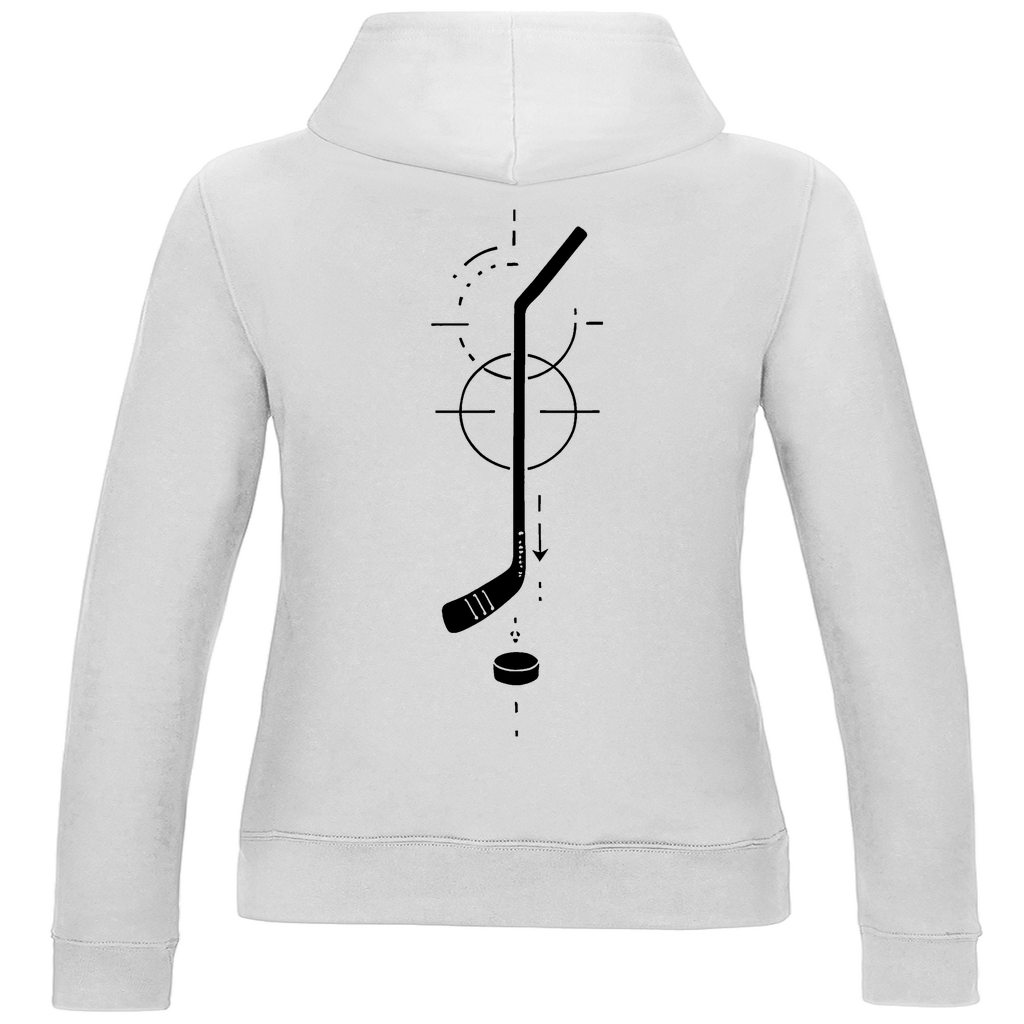 Ladies Hoodie HOCKEYSTICK MODERN (back)