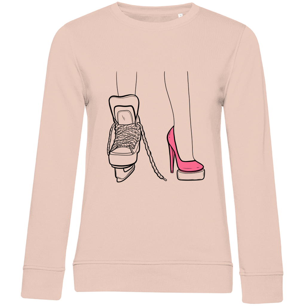 Ladies Sweatshirt SKATES & HEELS