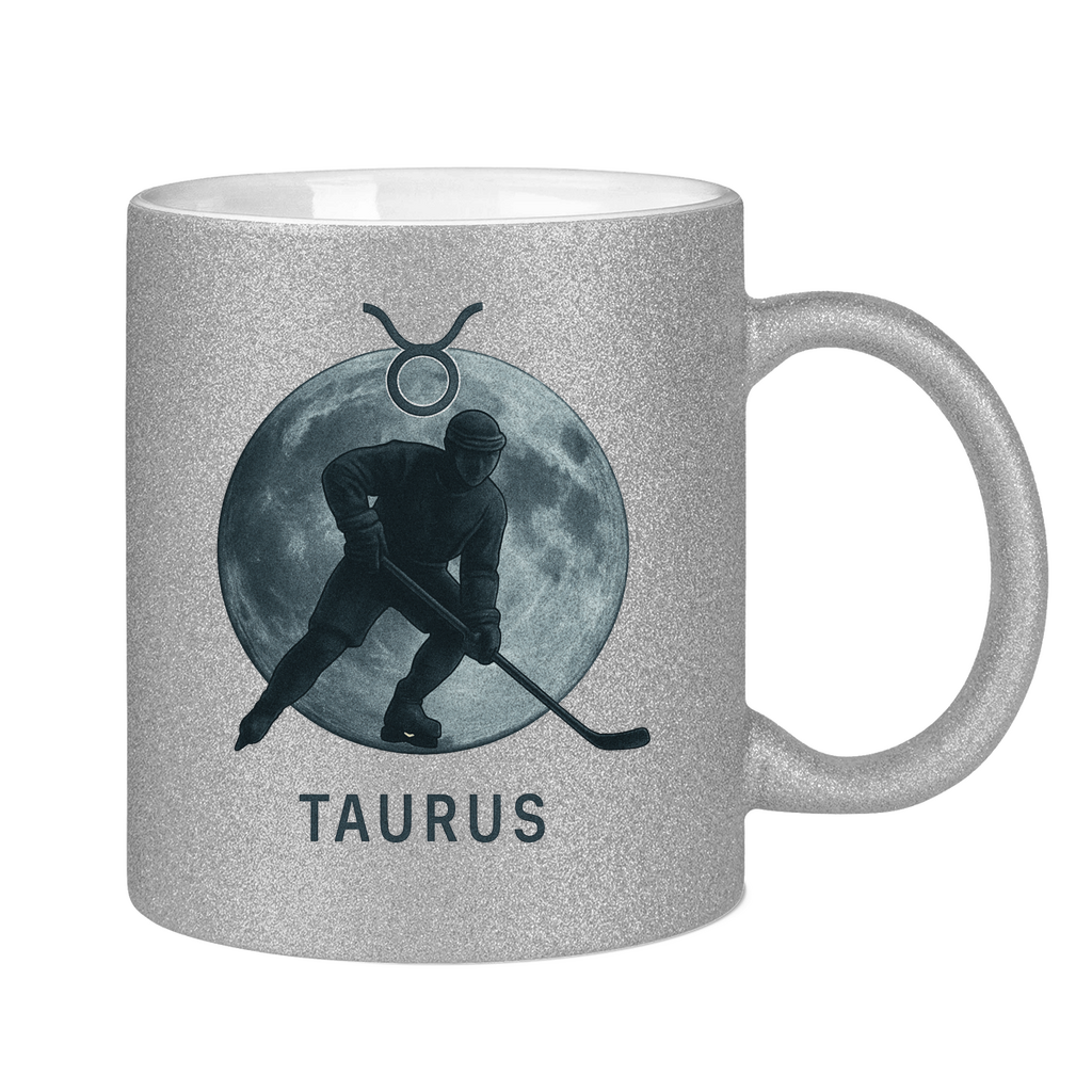 Glitzertasse STERNZEICHEN TAURUS / STIER