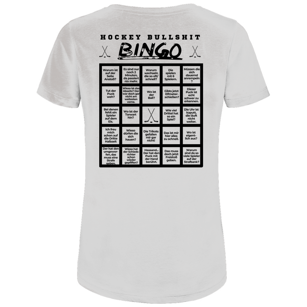 Ladies T-Shirt BULLSHIT BINGO (back)