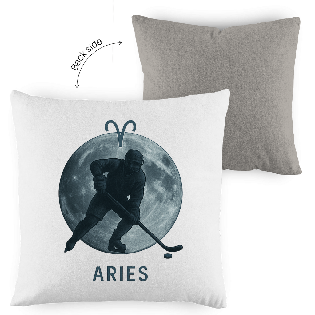 Kopfkissen zweifarbig STERNZEICHEN ARIES / WIDDER