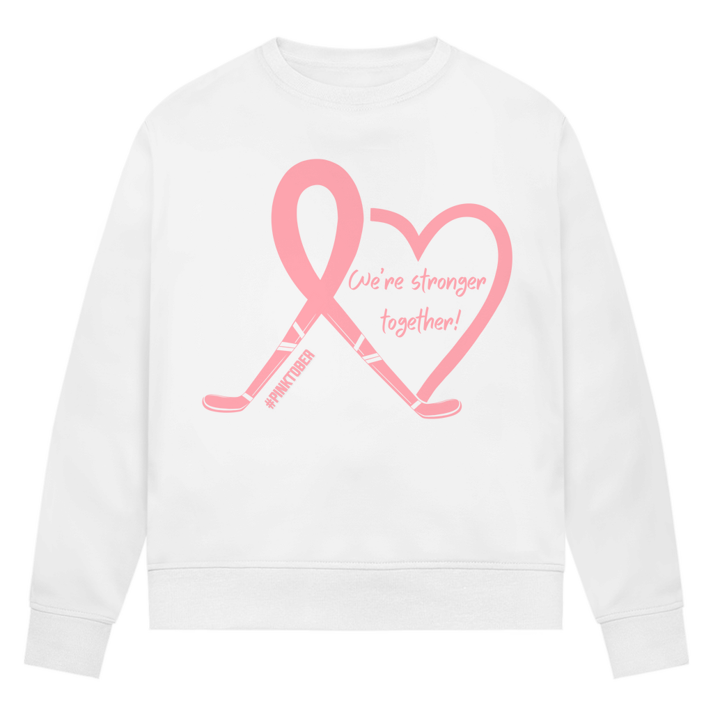 Ladies Sweatshirt PINKTOBER STRONGER TOGETHER
