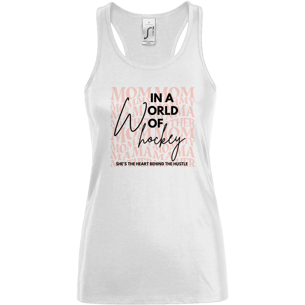 Ladies Tank Top WORLD OF HOCKEY - MOM