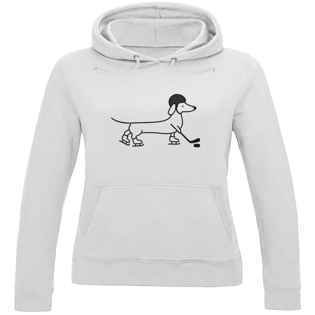 Ladies Hoodie HOCKEY DACKEL
