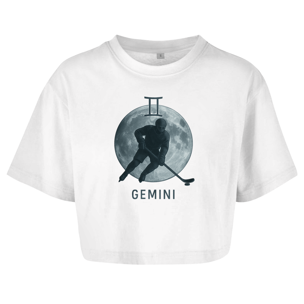 Ladies Crop Top STERNZEICHEN GEMINI / ZWILLING