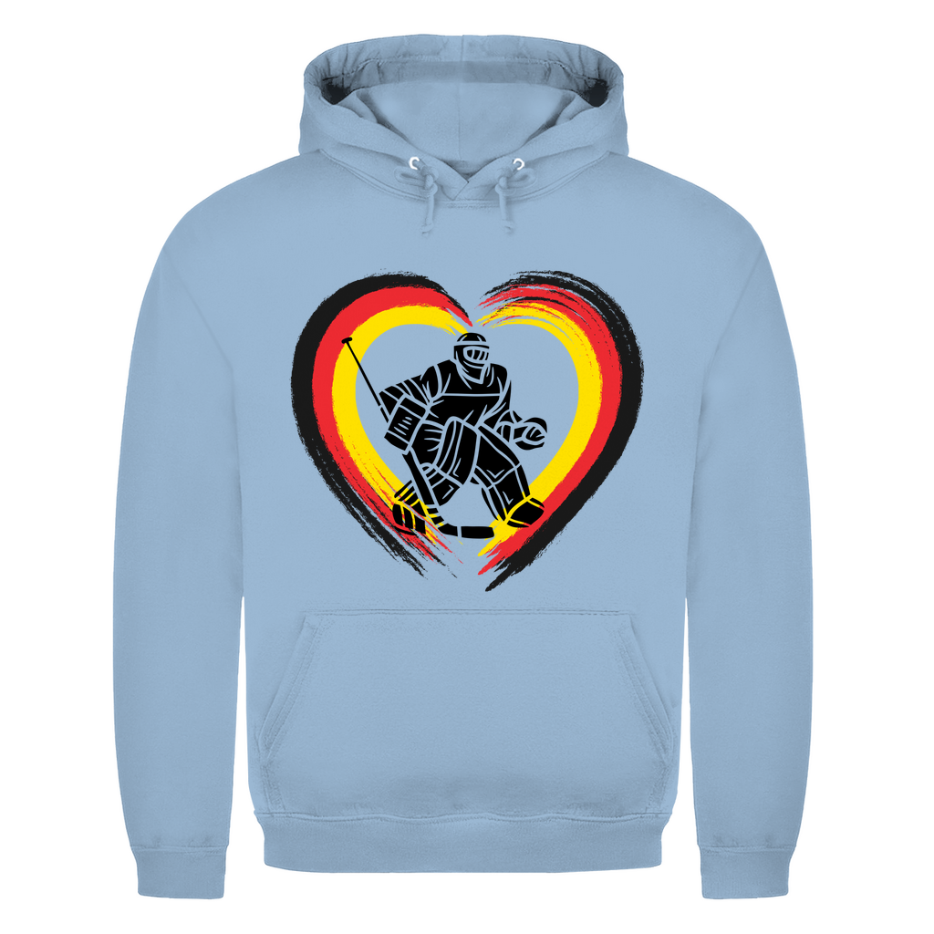 Unisex Hoodie HEART GERMANY GOALIE