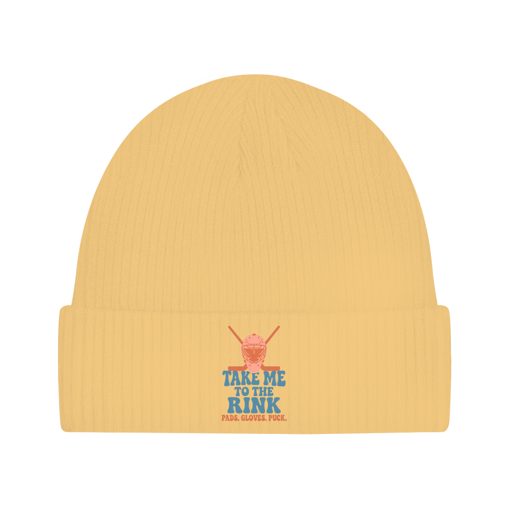 Beanie TAKE ME TO THE RINK GOALIE