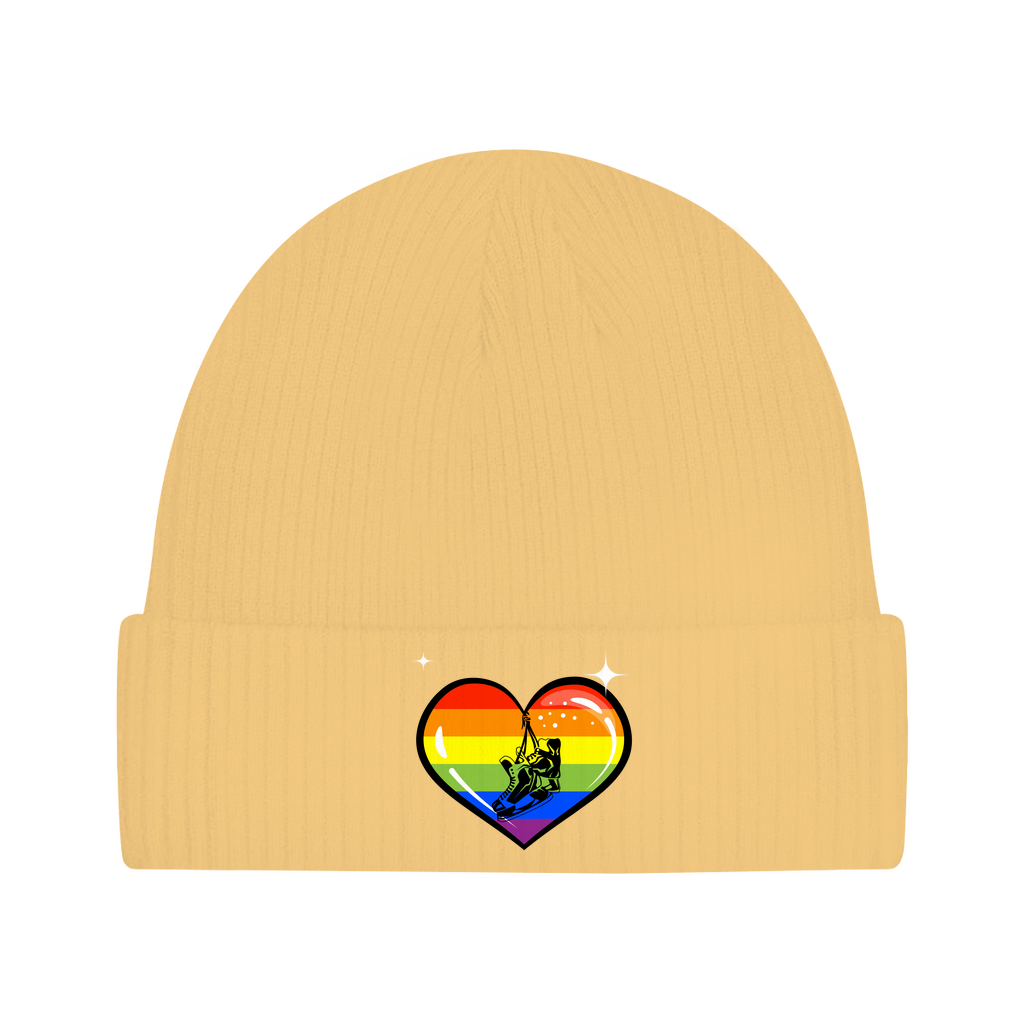 Beanie RAINBOW SKATE HEART