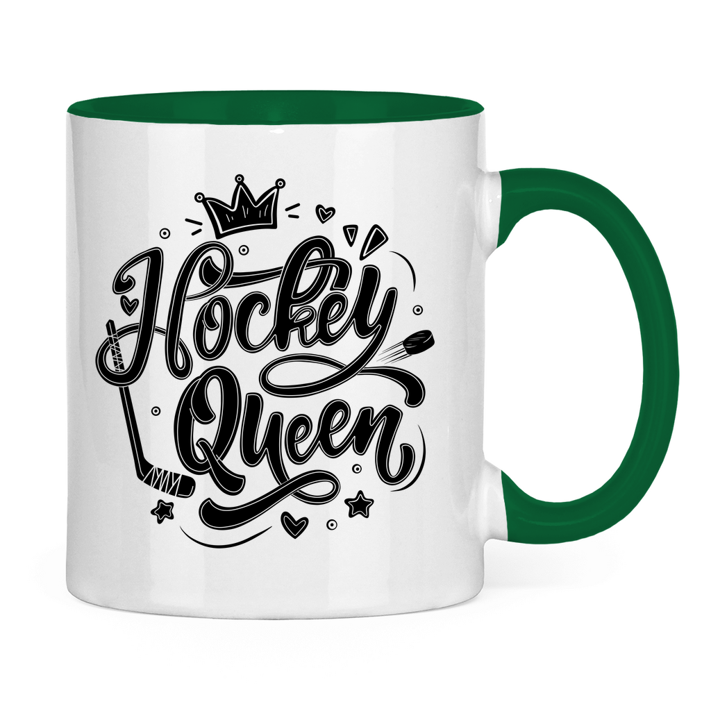 Tasse zweifarbig HOCKEYQUEEN II
