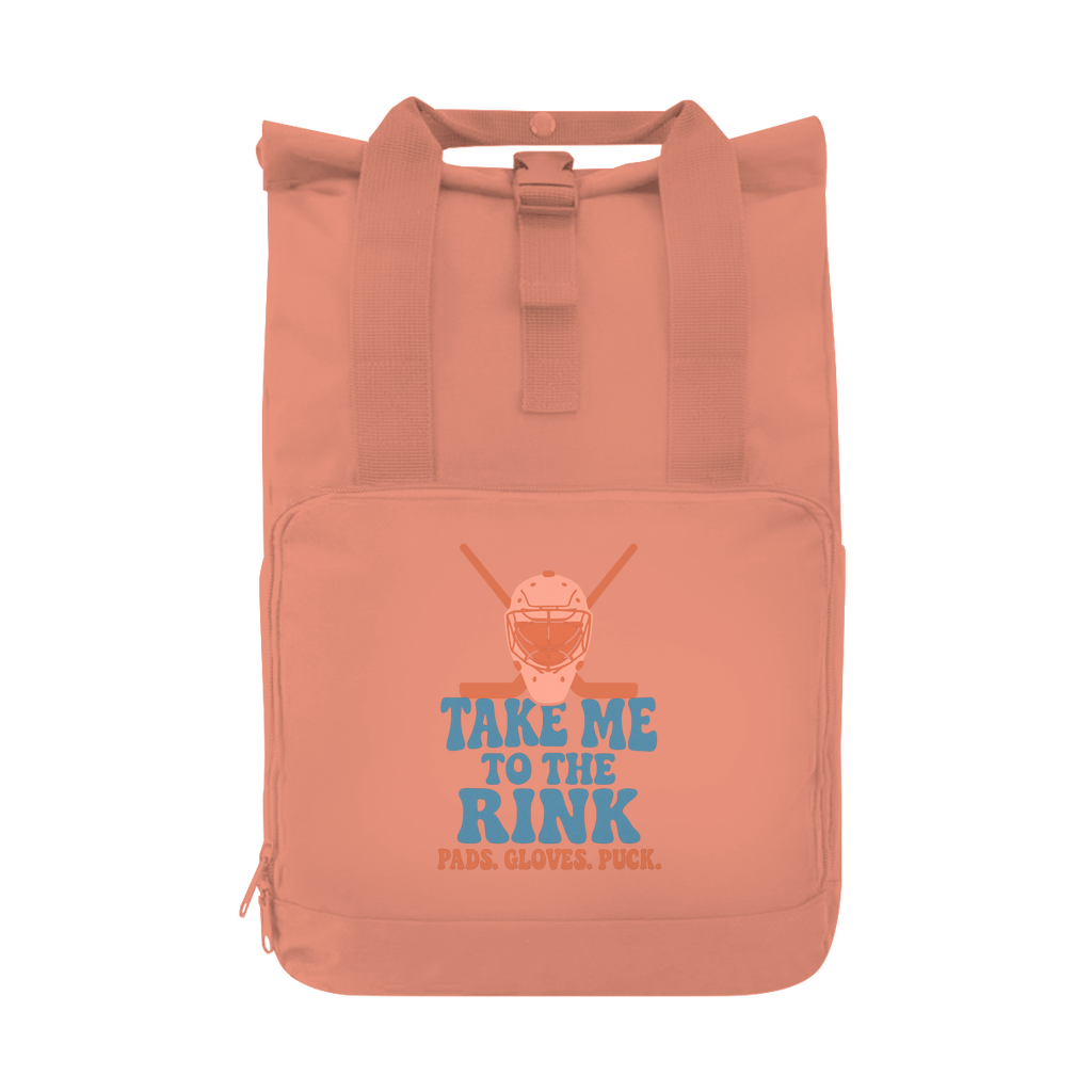 Rucksack TAKE ME TO THE RINK GOALIE