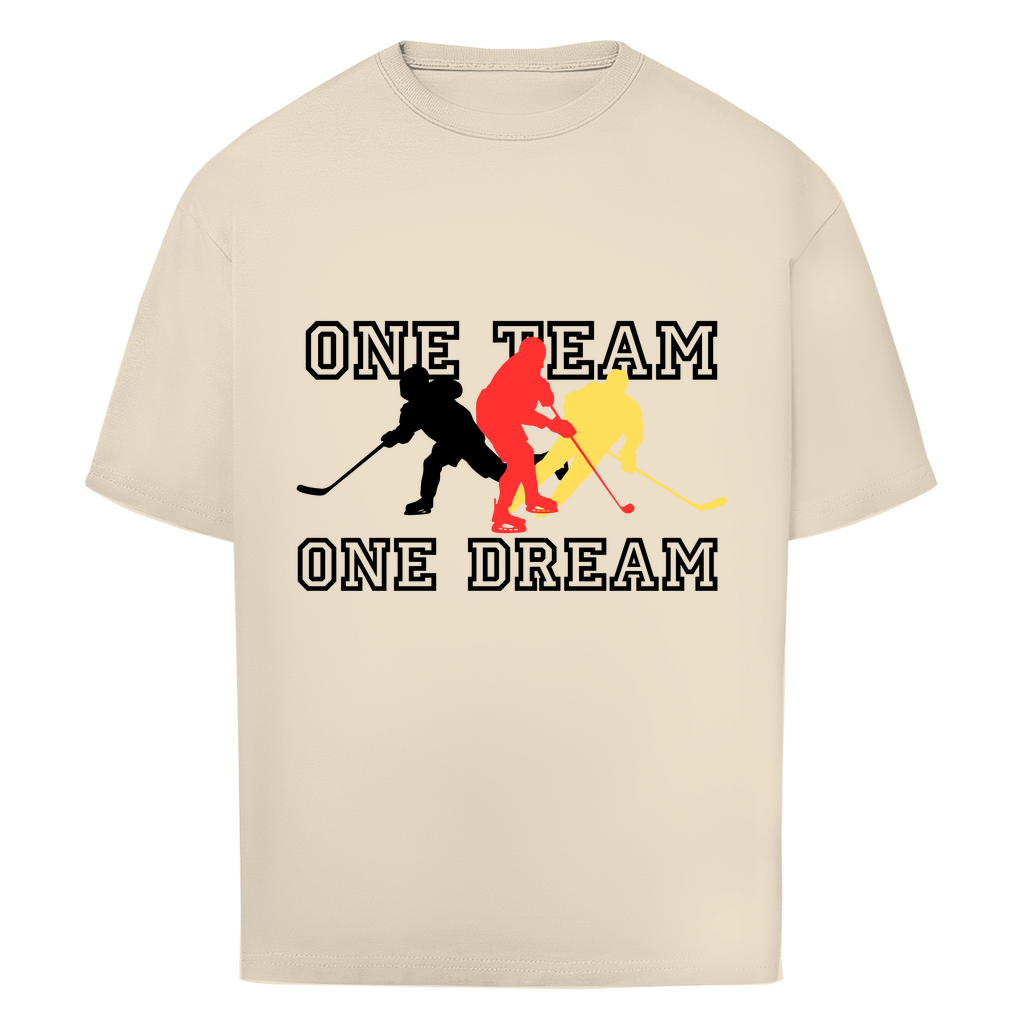 Oversize T-Shirt ONE TEAM-ONE DREAM GER