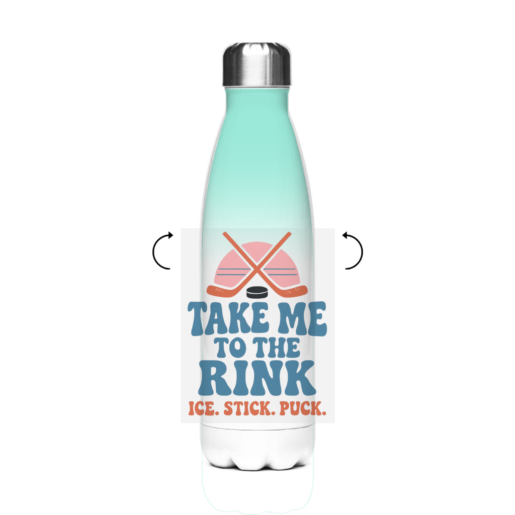 Edelstahl-Thermoflasche TAKE ME TO THE RINK