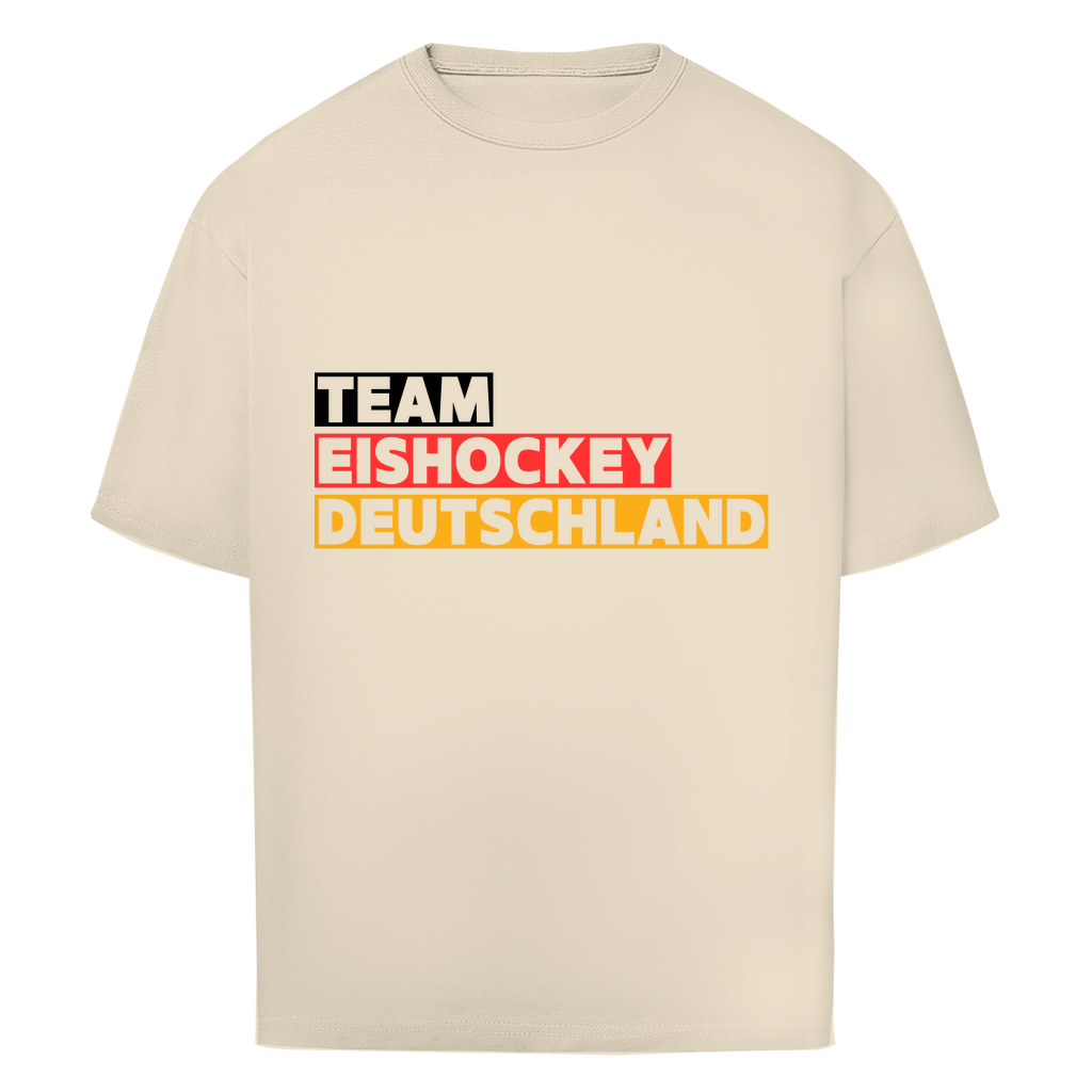 Oversize T-Shirt TEAM EISHOCKEY DEUTSCHLAND