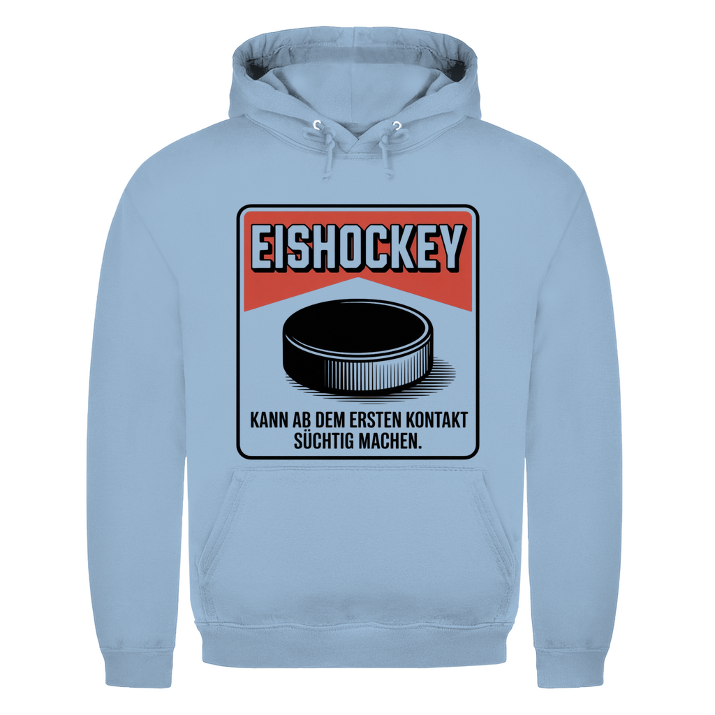 Unisex Hoodie EISHOCKEY ZIGARETTENSCHACHTEL