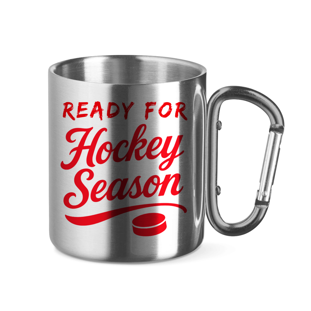 Edelstahltasse READY FOR HOCKEY SEASON